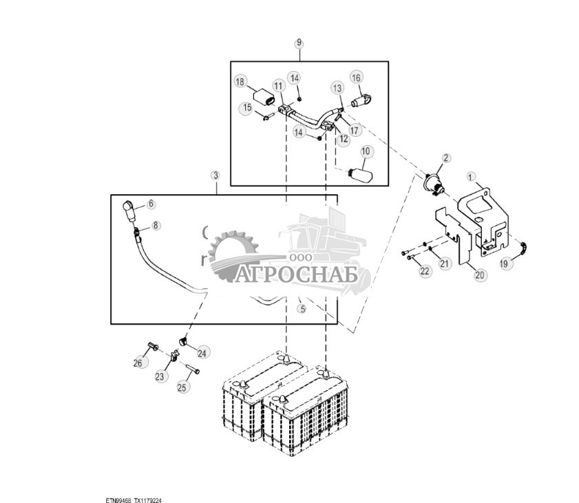 Разъемное соединение спаренной аккумуляторной батареи - ST818446 250.jpg